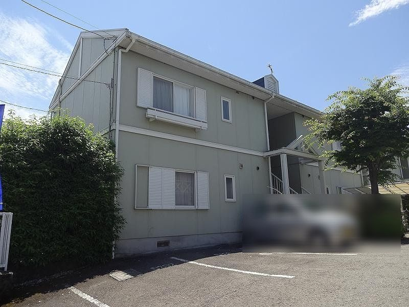 ラフォーレ・アパートD棟の外観|外観は落ち着いています