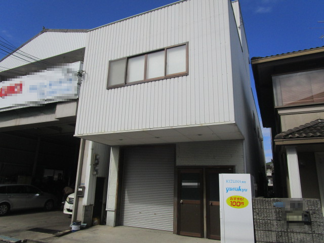 守口市南寺方東通１丁目の倉庫の外観