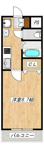 プレステージ２４の間取り