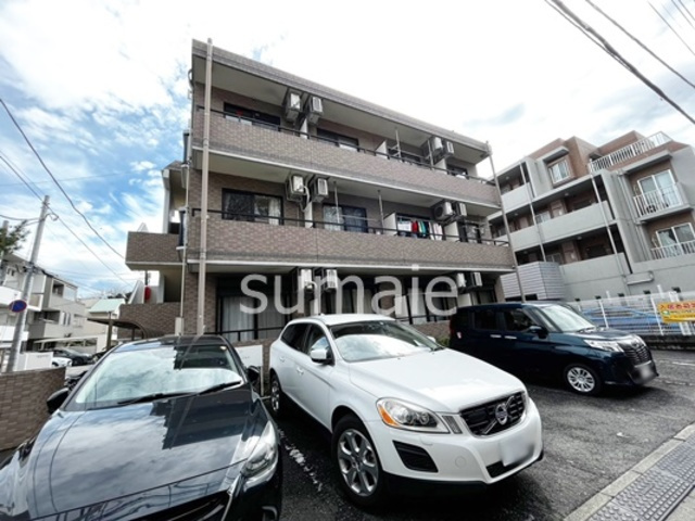 プレステージ２４の外観|閑静な住宅地