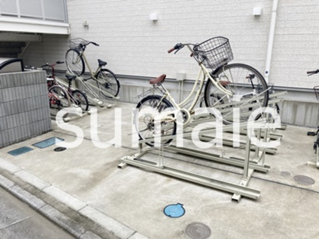 リブリ・ベルロードのその他共用部分|敷地内駐輪場。