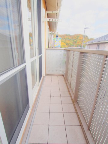 グリーンコートのバルコニー