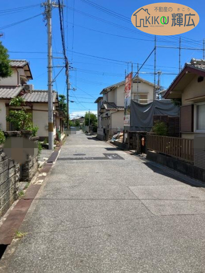 【前面道路含む現地写真】 | 加古川市平岡町二俣（全1棟）新築