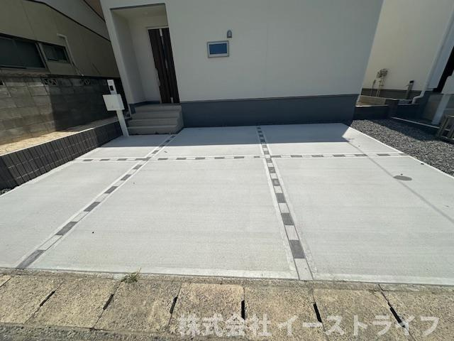 【新築戸建】　いわき市平下神谷第7　全4棟　【長期優良住宅】の駐車場|2号棟写真　カースペースです。