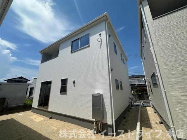 【新築戸建】　いわき市平下神谷第7　全4棟　【長期優良住宅】の外観|1号棟南側外観です。