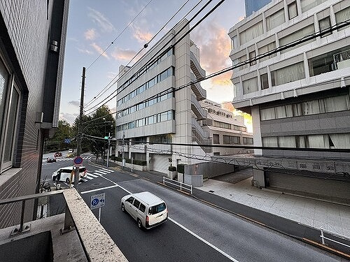 ベルファース市ヶ谷のその他|バルコニーからの眺望　※2024年11月撮影