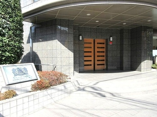 ライオンズステージ目黒本町のエントランス|エントランス　※2022年3月撮影