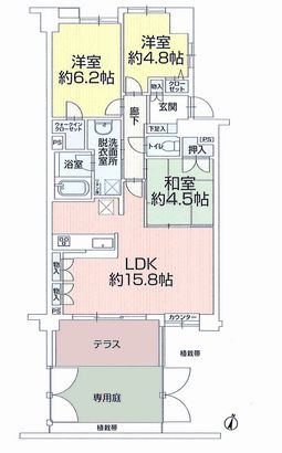 【間取り】 | aie八王子　リフォームマンション