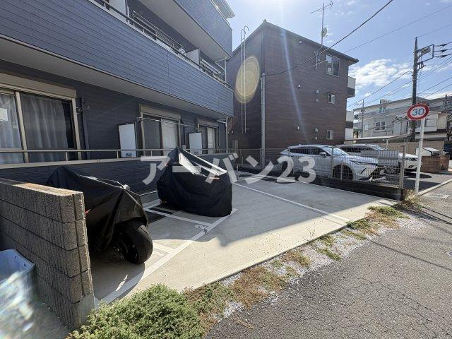 オリーブ上砂町の駐車場
