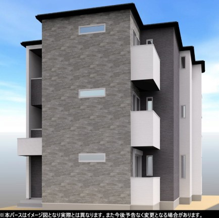 KEIAIRESIDENCE北大宮の外観パース|イメージとなります