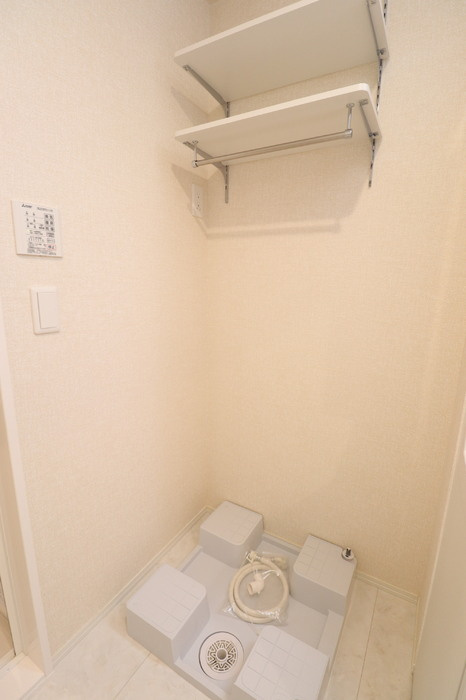 ハッピー プレイスの設備|洗濯機置き場