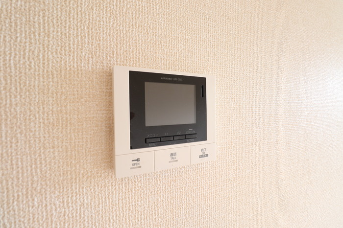 ハッピー プレイスのセキュリティ|モニタ付きインターホン