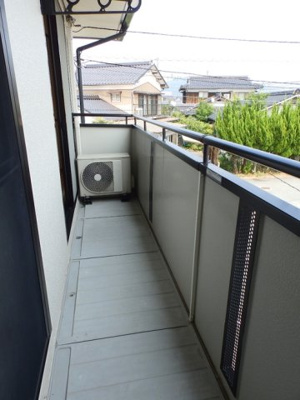 【バルコニー】 | ハイカムール泉都町　A棟 