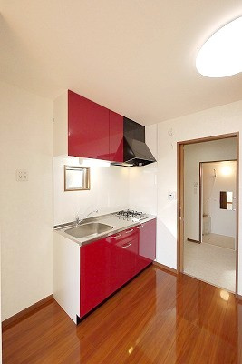 スカイガーデン奥田南のキッチン|※写真は別の部屋のものです。