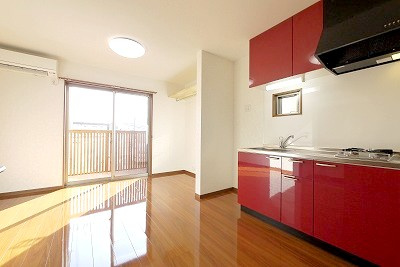 スカイガーデン奥田南のキッチン|※写真は別の部屋のものです。