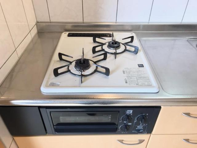 ピュアガーデン美穂のキッチン|2口ガスコンロ
