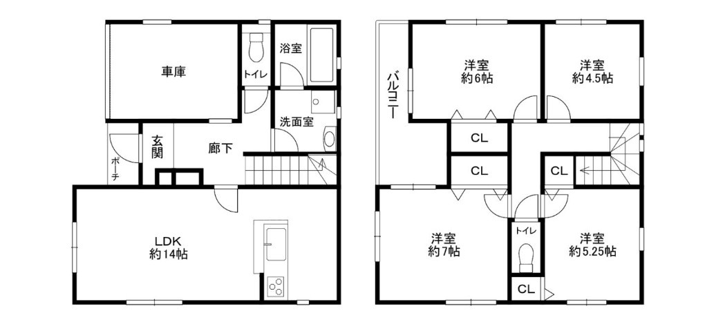 高柳4丁目　中古一戸建ての間取り|間取り図はいかがですか？ご希望を叶える間取りですか？リビングの広さは？水回りの位置は？カウンターキッチン？など色々な情報が集約されています。弊社ではリフォームなどのご相談も承っております。