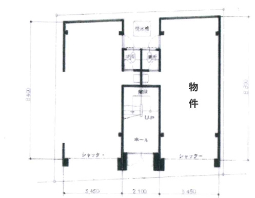 桝谷ビルの間取り