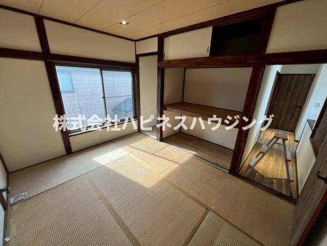 ペット多頭飼い戸張アンティークモダンリノベ戸建の和室