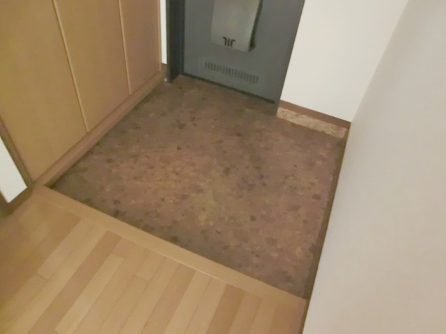 ビエナコートの玄関|玄関もゆったりしています。