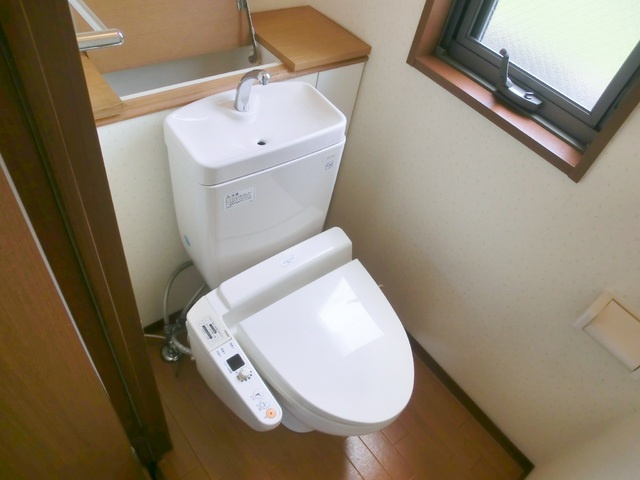 ビエナコートのトイレ|ウォシュレット付トイレ。