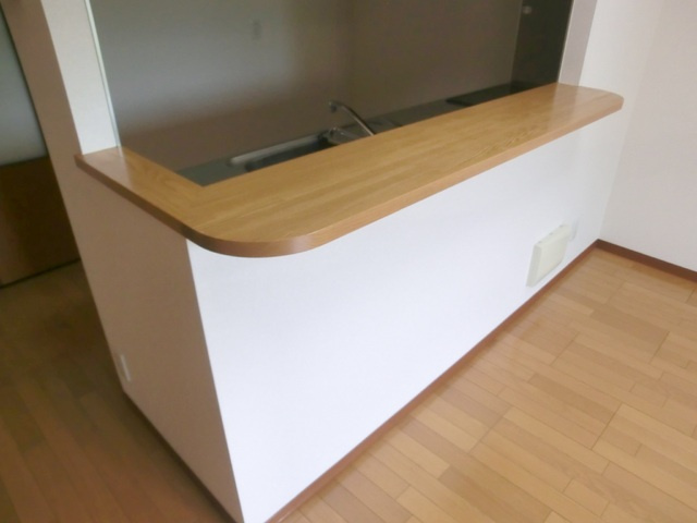 ビエナコートの内装|キッチンカウンター。