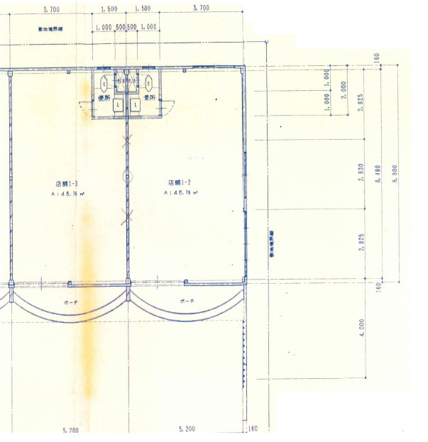 近江八幡市中村町の店舗事務所の外観