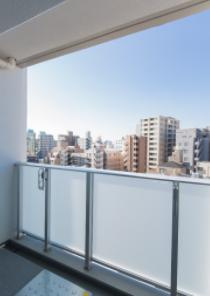 ブランシエスタ駒込のバルコニー