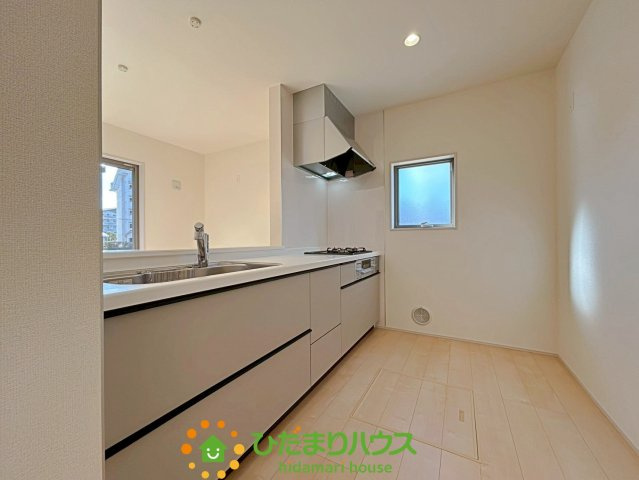 南羽生駅　新築一戸建て　02　リーブルファインのキッチン|シンプルデザインのキッチンです！