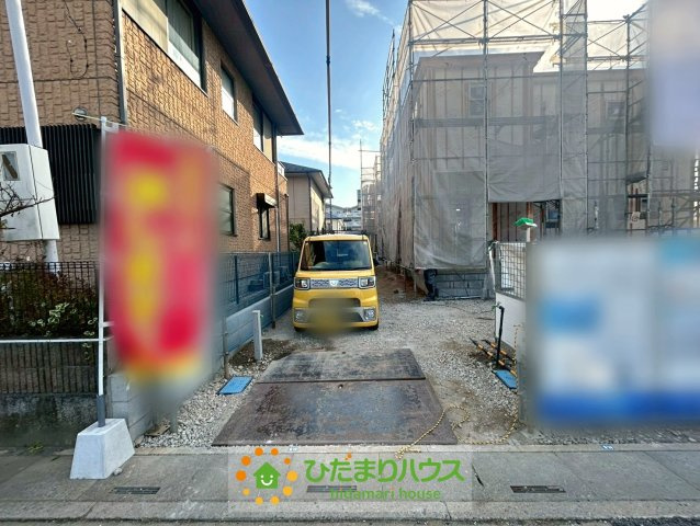 南羽生駅　新築一戸建て　02　リーブルファインの前面道路含む現地写真|2025/10/27　撮影