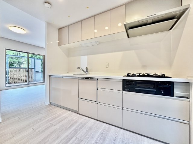 西宮マリナパークシティ・海のまち七番館のキッチン|使いやすいキッチンです