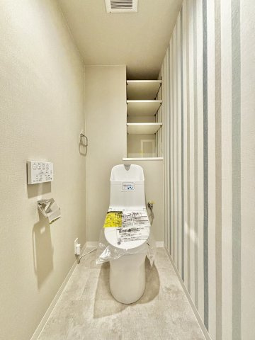 西宮マリナパークシティ・海のまち七番館のトイレ|シンプルで使いやすいトイレです