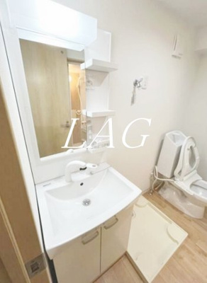 【洗面所】 | ｃｈａｉｎｏｎ津田沼 | 洗面台です。