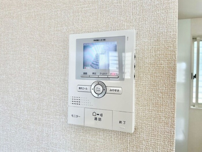 【セキュリティ】 | ハイツエスペランサ Ｂ | 録画機能付きインターホン