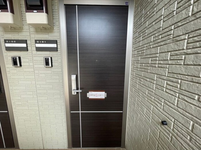 【玄関】 | ハイツエスペランサ Ｂ | 玄関前