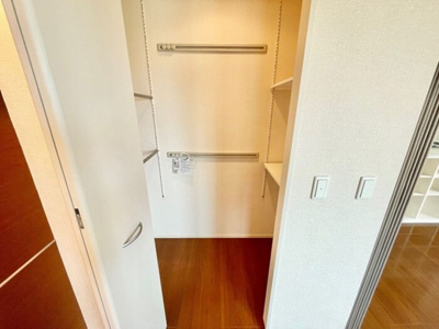 【収納】 | ハイツエスペランサ Ｂ | 洋室 ウォークインクローゼット