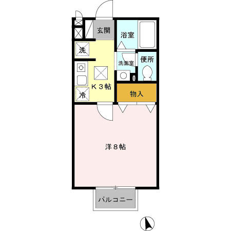 カトルセの間取り