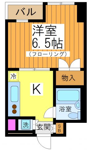 ベルヴィカワダの間取り