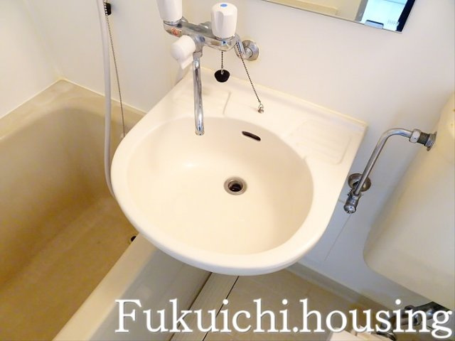 ベルヴィカワダの洗面所