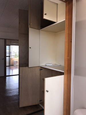 ロジュマンかぬきの収納