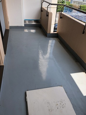 ロジュマンかぬきのバルコニー