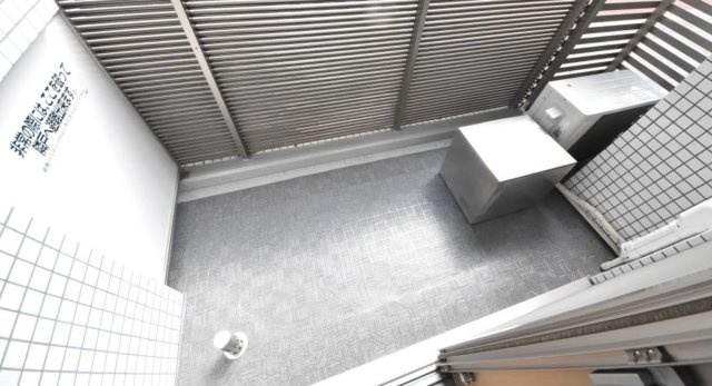 カスタリア日本橋のバルコニー