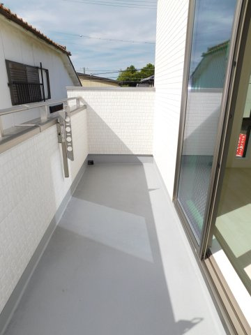 名古屋市中川区富田町大字榎津字郷中の新築一戸建のバルコニー|◇バルコニー◇　　陽当り良好なワイドバルコニー！