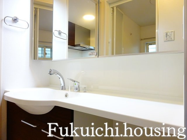 さくらフラットの洗面所