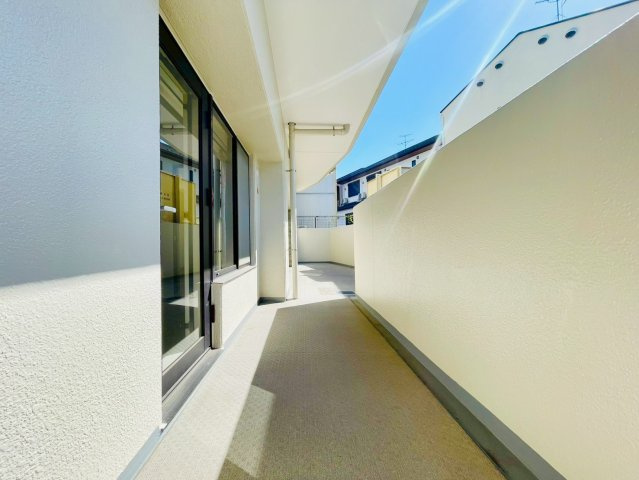 牧の里パーク・ホームズ２番館のバルコニー|テラス②