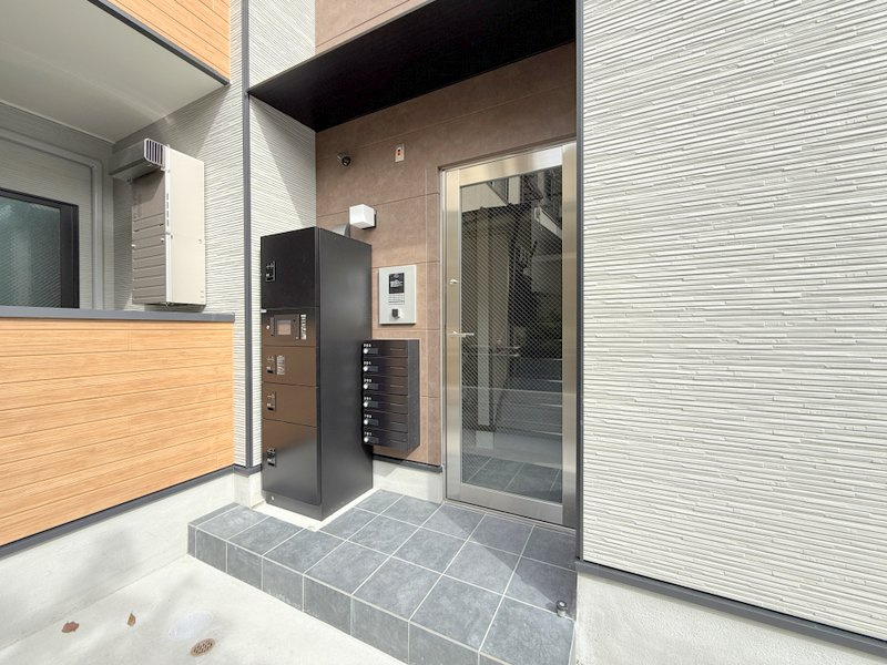 Wood Garden Ⅱ　仲介手数料無料のエントランス