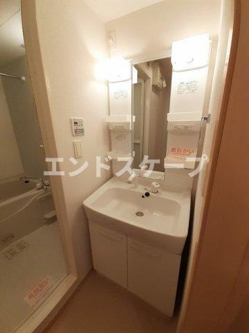 グラン・ソレイユⅠの洗面所|高崎、前橋のお部屋探しはエンドスケープまで！お客様の理想お聞かせ下さい♪