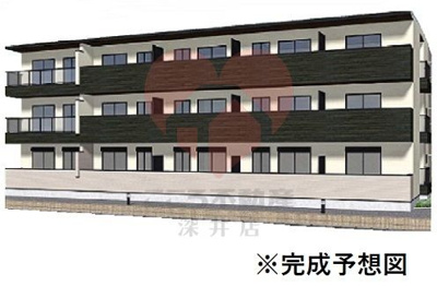 【外観パース】 | ヒカルサ堺市大野芝