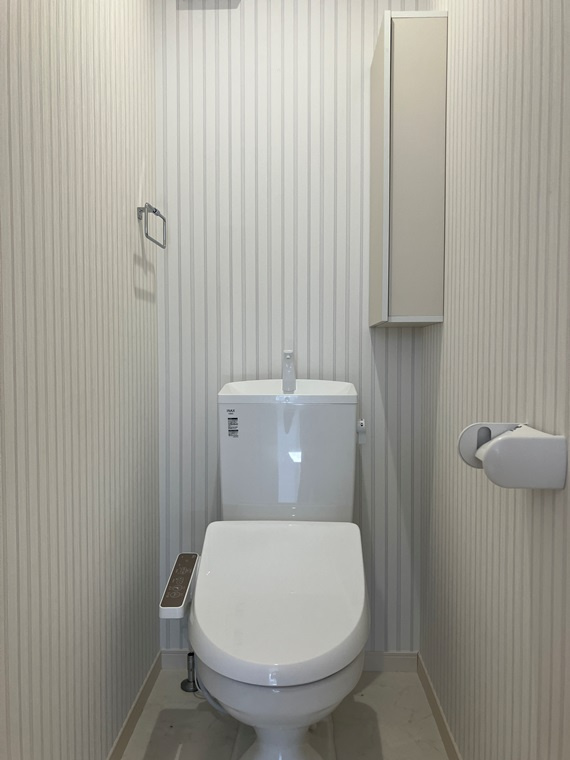 霞ケ関東戸建のトイレ