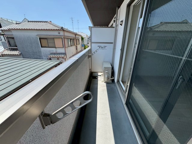 グランツ石橋のバルコニー